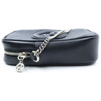 Gucci Blondie Mini Chain Shoulder Bag Leather Black — view 3