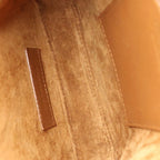 Saint Laurent Paris Le 5 A 7 Cassandra Leather Shoulder Bag Beige — view 8