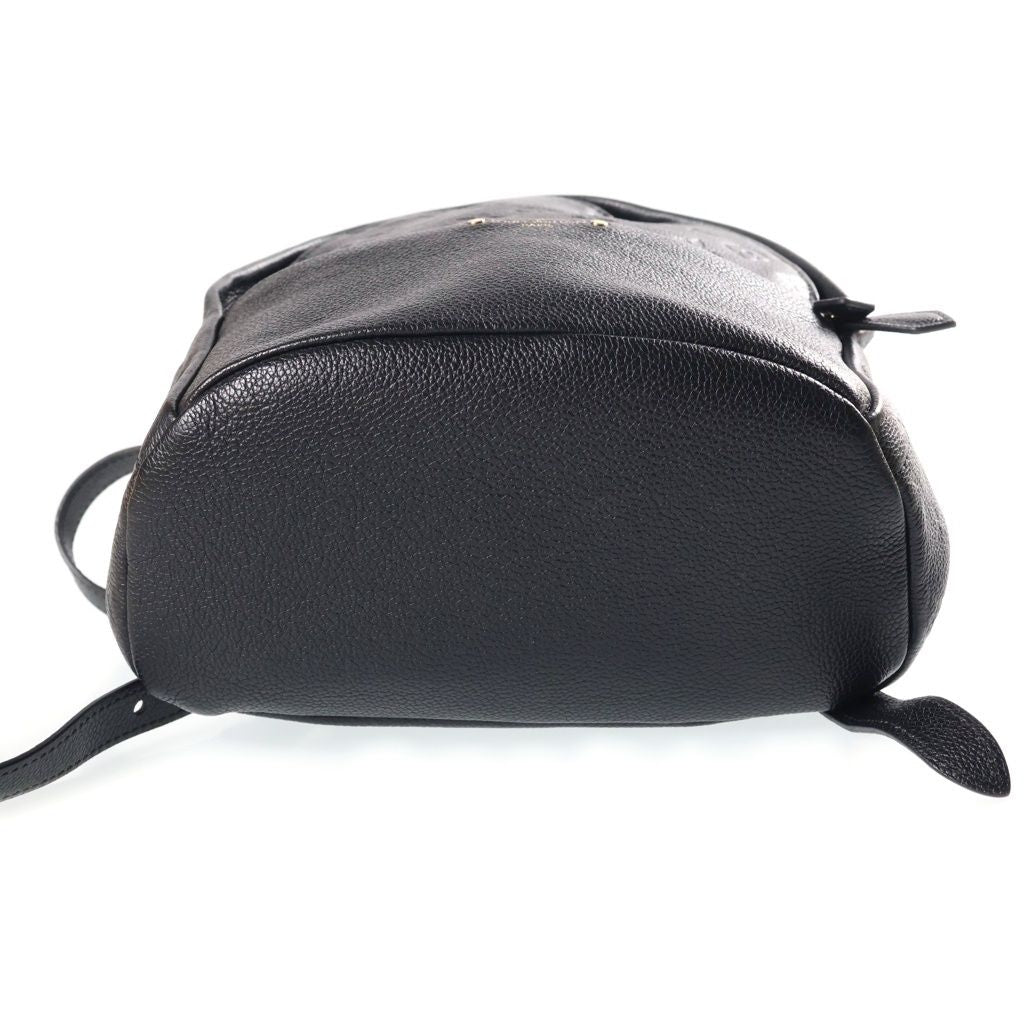 Louis Vuitton Monogram Empreinte Sorbonne Backpack Noir Leather — view 4