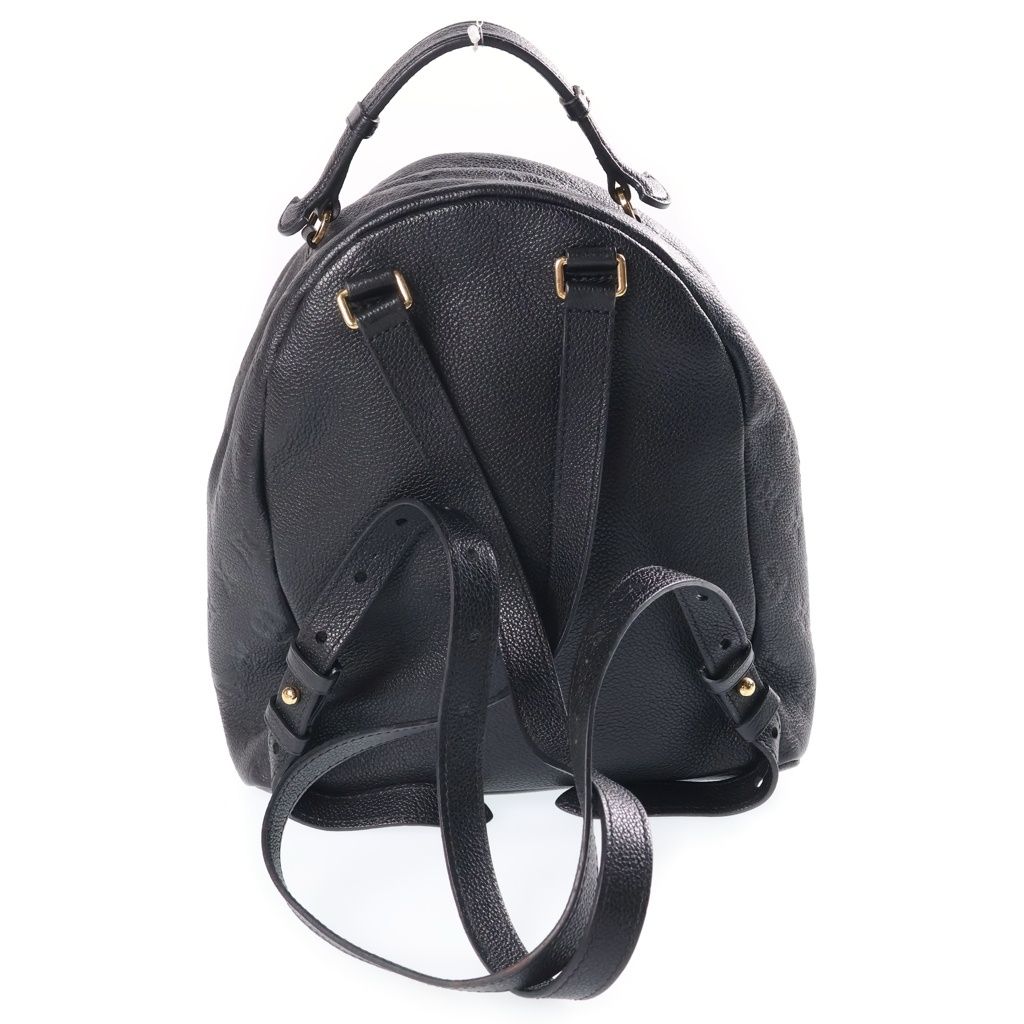 Louis Vuitton Monogram Empreinte Sorbonne Backpack Noir Leather — view 2