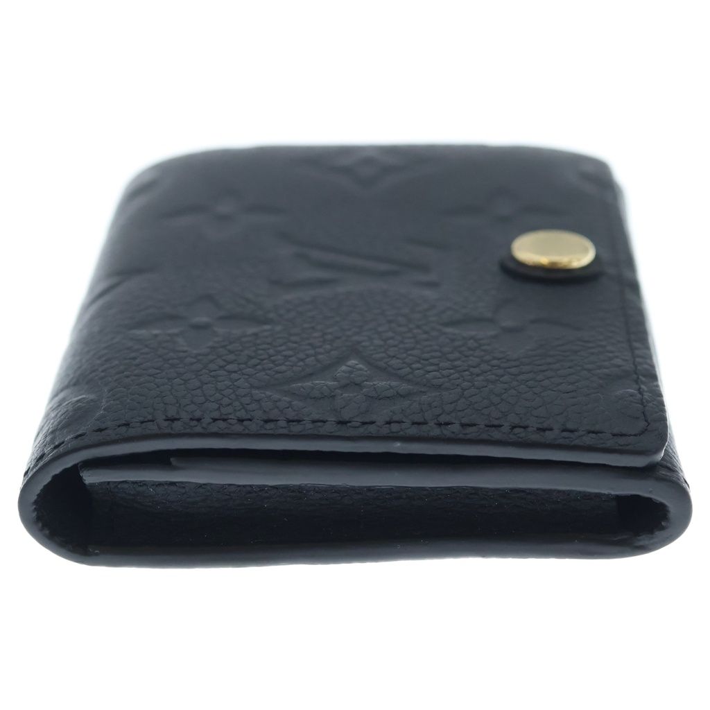 Louis Vuitton Monogram Empreinte Envelope Business Card Holder Case Black — view 3