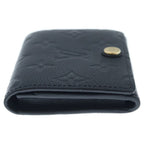 Louis Vuitton Monogram Empreinte Envelope Business Card Holder Case Black — view 3