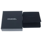 Chanel Heart Coco Denim Pin Badge Brooch Gold Blue — view 6