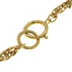 Chanel Mademoiselle Long Chain Necklace Gold — view 4