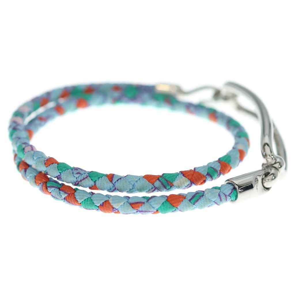 Hermes Roulis Bracelet Light Blue Silver — view 3