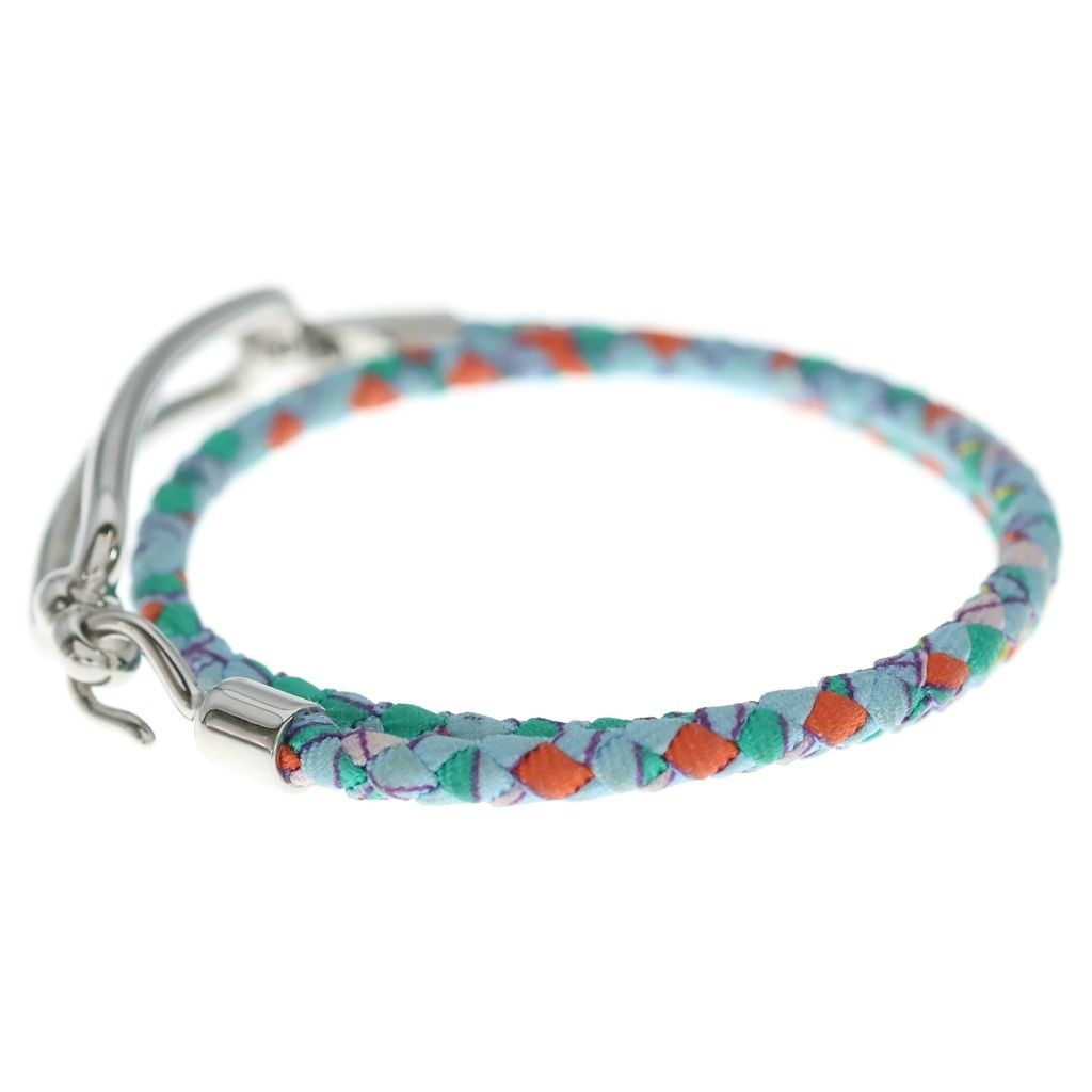 Hermes Roulis Bracelet Light Blue Silver — view 4