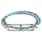 Hermes Roulis Bracelet Light Blue Silver