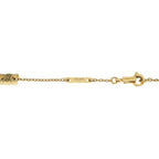 Celine Mini Triomphe Pendant Chain Gold Plated Necklace — view 5