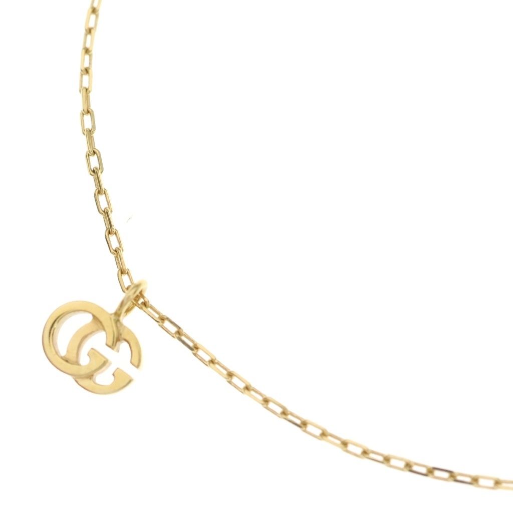 Gucci GG Pendant Chain Yellow Gold Necklace