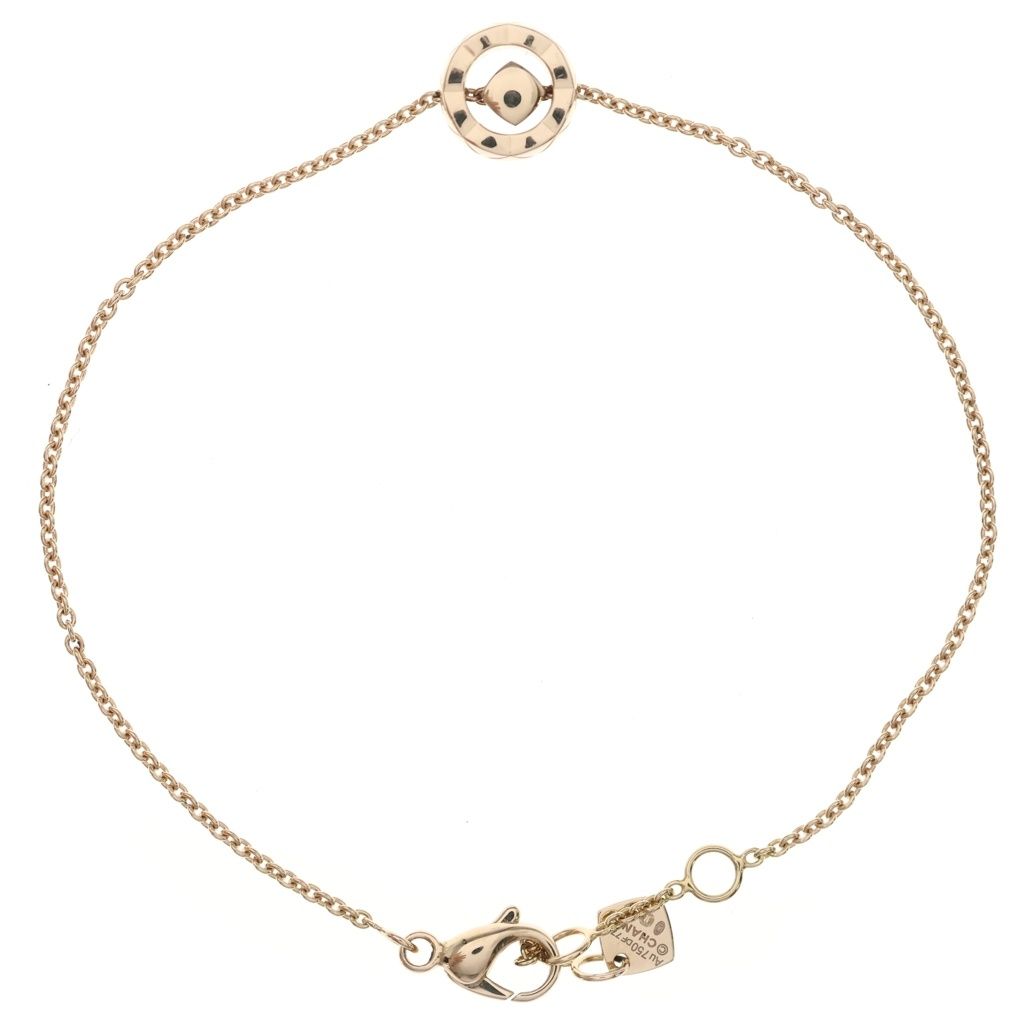 Chanel Coco Crush Diamond Bracelet Pink Gold — view 2