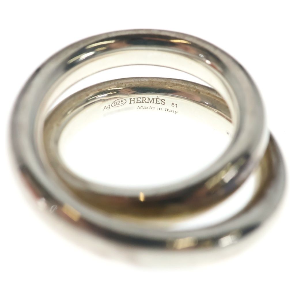 Hermes Vertige Ring Silver — view 4