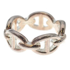 Hermes Chaine D'ancre Enchainee Ring Silver — view 3