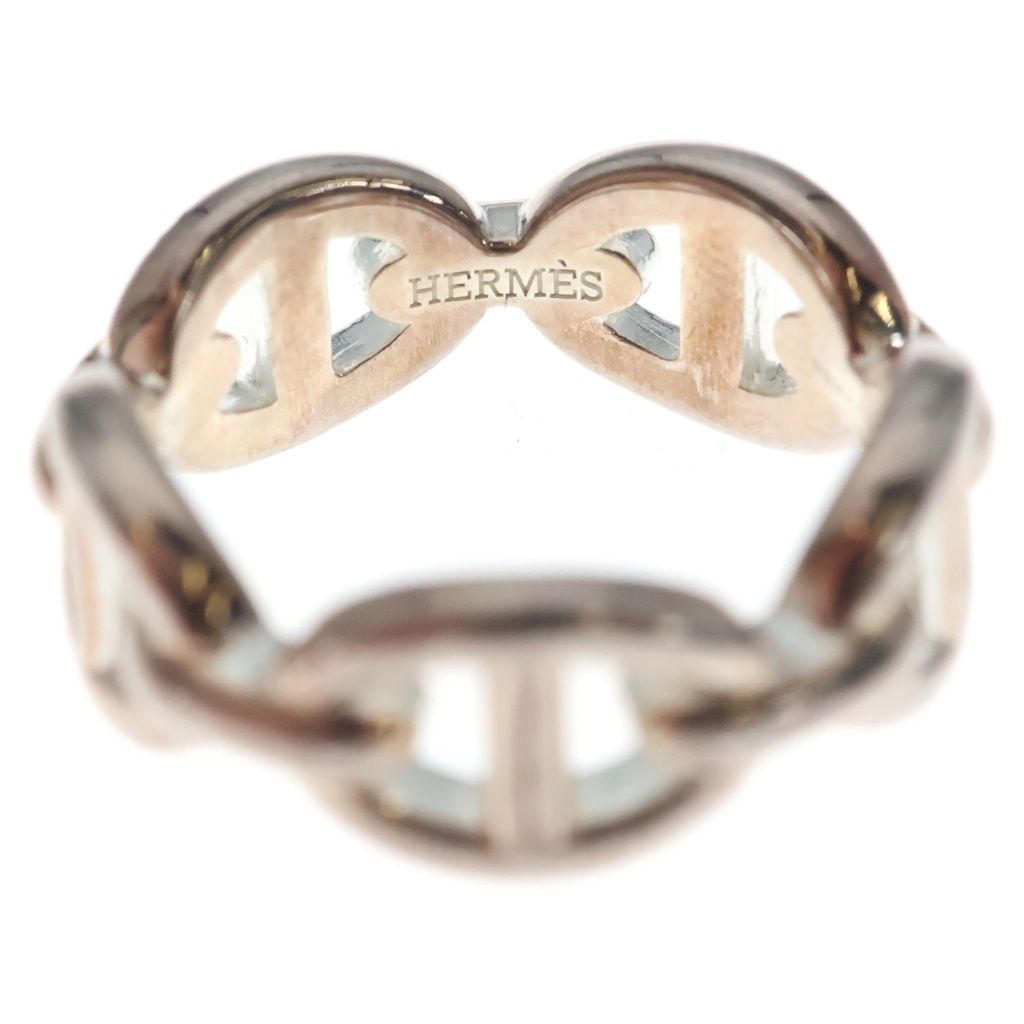 Hermes Chaine D'ancre Enchainee Ring Silver — view 4