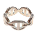 Hermes Chaine D'ancre Enchainee Ring Silver — view 5