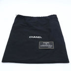 Chanel Boy Chain Shoulder Bag Perforated Large Silver Lambskin and Card Included — view 8