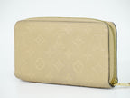 Louis Vuitton LV Zippy Wallet Monogram Empreinte Leather les Beiges — view 6