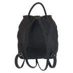 Prada Tessuto Black Silver Nylon Backpack — view 2
