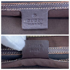 Gucci Beige Brown GG Supreme Canvas Shoulder Bag — view 3