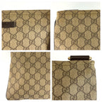 Gucci Beige Brown GG Supreme Canvas Shoulder Bag — view 6