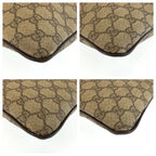 Gucci Beige Brown GG Supreme Canvas Shoulder Bag — view 4