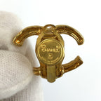 Chanel Vintage CC Logo Gold Plated Earrings — view 4