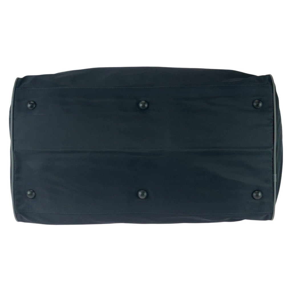 Prada Sports Black Silver Nylon Boston Bag — view 5
