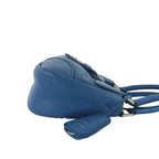 Prada Re Edition Triangle Logo Nappa Leather 2-Way Shoulder Bag Pochette Blue — view 6