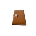 Hermes Evercolor Leather Card Case Compact Wallet Gold — view 4