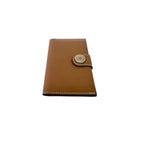 Hermes Evercolor Leather Card Case Compact Wallet Gold — view 5
