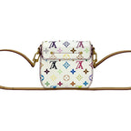 Louis Vuitton Heart Breaker Monogram Multicolor Leather Mini Shoulder Bag White — view 3