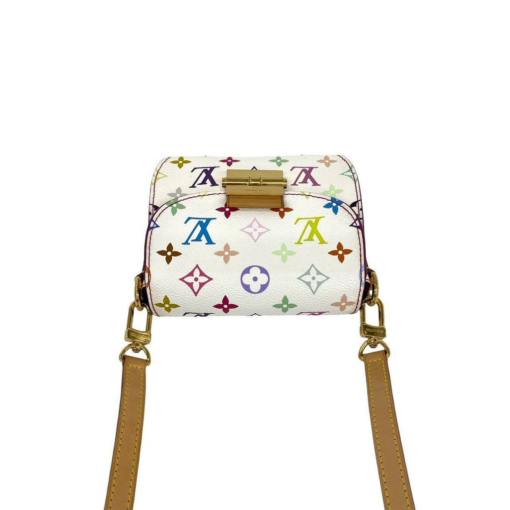 Louis Vuitton Heart Breaker Monogram Multicolor Leather Mini Shoulder Bag White — view 4