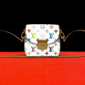 Louis Vuitton Heart Breaker Monogram Multicolor Leather Mini Shoulder Bag White
