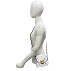 Louis Vuitton Heart Breaker Monogram Multicolor Leather Mini Shoulder Bag White — view 2
