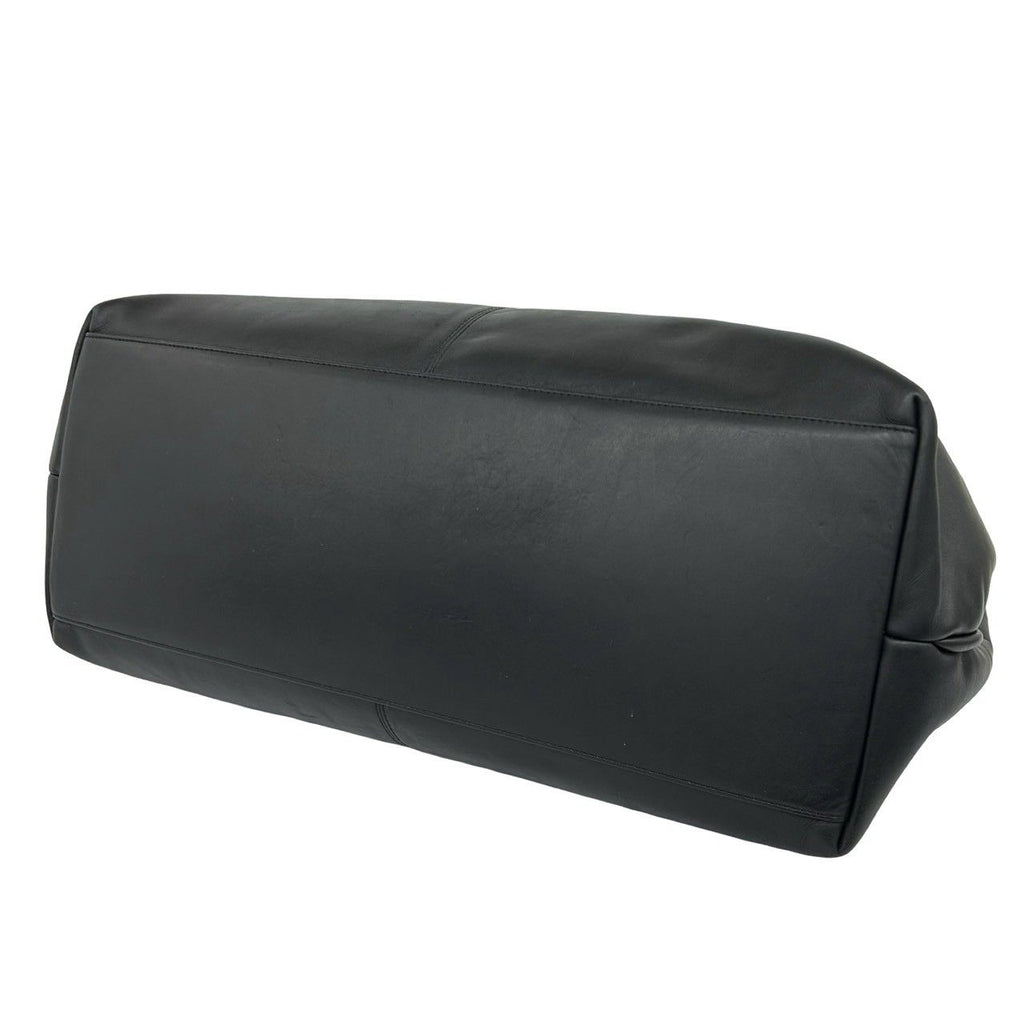 Bottega Veneta Vintage Marco Polo Leather Tote Black — view 8