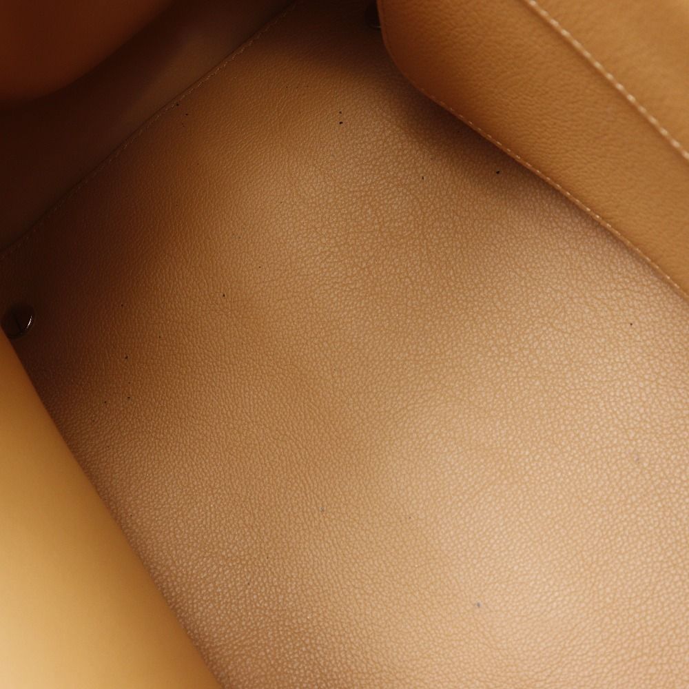 Dior Open Bar Medium 2-Way Shoulder Calfskin Beige Handbag — view 8
