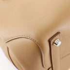 Dior Open Bar Medium 2-Way Shoulder Calfskin Beige Handbag — view 4