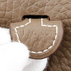 Hermes Evelyne TPM Taurillon Clemence Brown Shoulder Bag — view 8