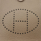 Hermes Evelyne TPM Taurillon Clemence Brown Shoulder Bag — view 7