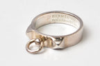 Hermes Ring Collier de Champagne Silver — view 2