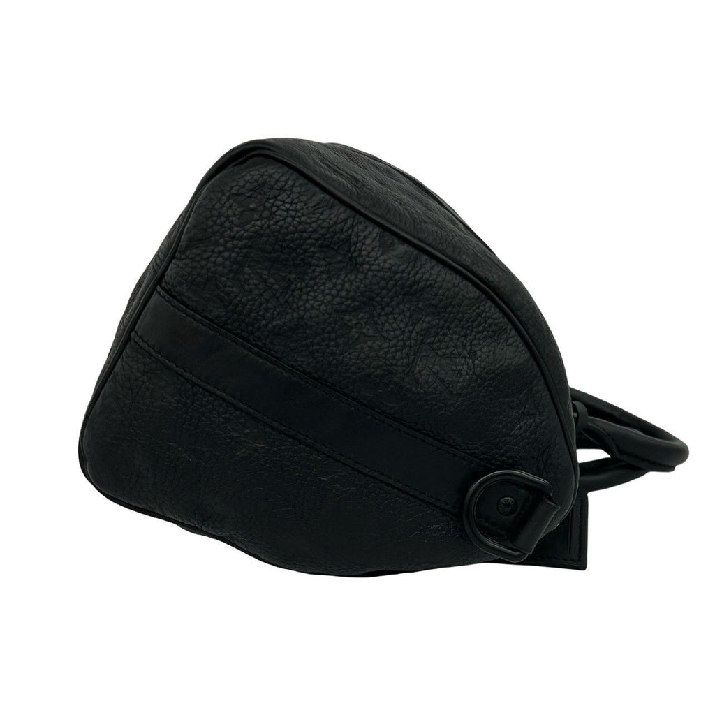 Louis Vuitton Keepall 35 Bandouliere Monogram Leather 2-Way Shoulder Bag Black — view 6
