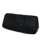 Louis Vuitton Keepall 35 Bandouliere Monogram Leather 2-Way Shoulder Bag Black — view 8