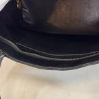Chanel Reissue Tote Logo Caviar Leather Handbag Black Gold — view 8