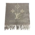 Louis Vuitton Echarpe Reykjavik Cashmere Scarf Gray