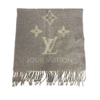 Louis Vuitton Echarpe Reykjavik Cashmere Scarf Gray