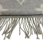 Louis Vuitton Echarpe Reykjavik Cashmere Scarf Gray — view 4