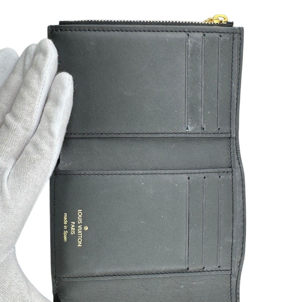 Louis Vuitton Portefeuille Dauphine Compact Monogram Reverse Bifold Wallet — view 6