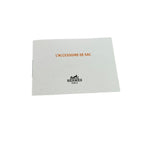 Hermes Fireworks Charm Veau Epsom Orange Keychain — view 8