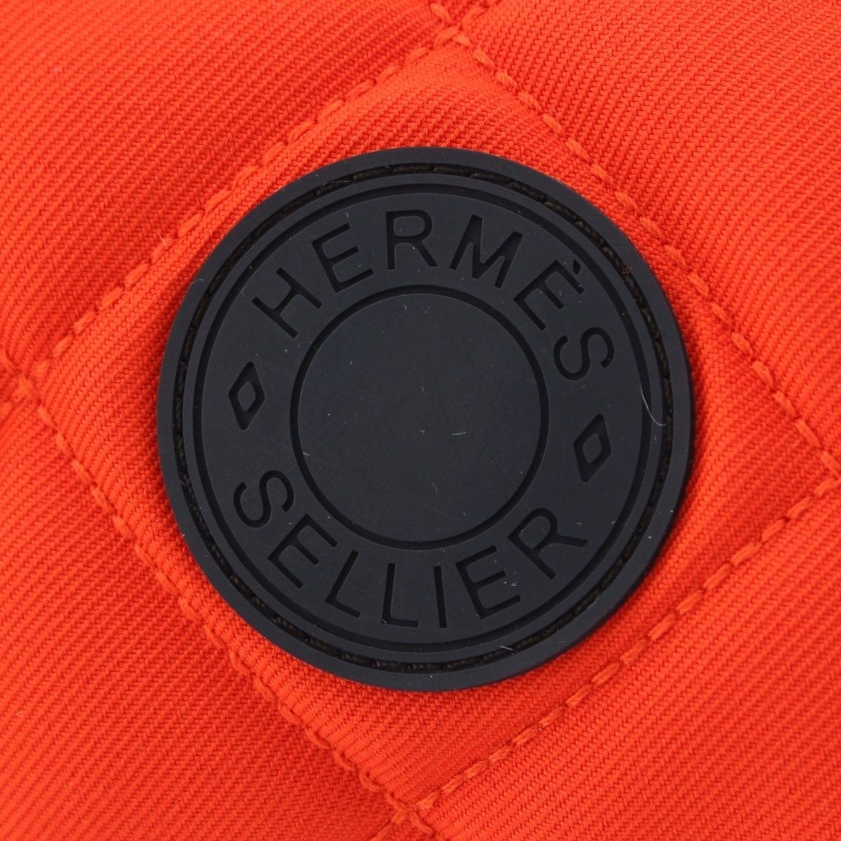 Hermes Polyester Dog Patch Quilted Reversible Mat Pet Supplies Fu Navy Pet Pet — view 4