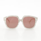 Gucci GG Dans le Vert Sunglasses Shell White 55 Eyewear — view 2
