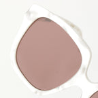 Gucci GG Dans le Vert Sunglasses Shell White 55 Eyewear — view 6